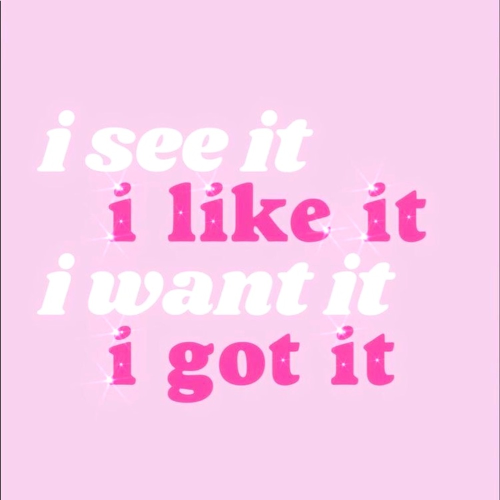 I want I got it!! Get it girl 🌸